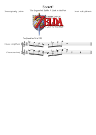 All the memorable swords, shouts, and tunes from 30 years of memorable games are available here for free!. Secret The Legend Of Zelda A Link To The Past Transcription Sheet Music For Celesta Solo Download And Print In Pdf Or Midi Free Sheet Music Musescore Com
