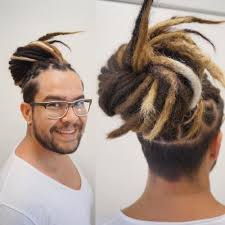 This guy with colored hairs takes on women's dip dye or balayage hairstyle. 60 Hottest Men S Dreadlocks Styles To Try