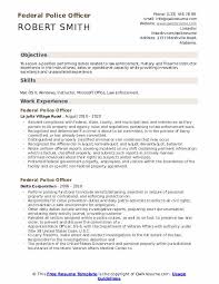 Learn the secrets of the federal resume format to increase your chances. Federal Police Officer Resume Samples Qwikresume