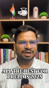 "Kal hai UPSC Prelims 2025!, Yeh waqt hai chamakne ka, darr ka nahi., Jo  padha hai, uss par bharosa rakho., Dil se dena, bina regret ke., Aap  already ek warrior ho!, Drop a ‘READY’ in the comments if ...