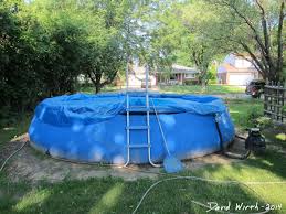 How To Setup An Intex Pool Blow Up Pool Easy Set Pools Diy Pool