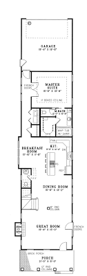 Long narrow house squeezed between two buildings. 39 New Top House Plan Long Narrow Lot