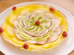 Tarte Creme Patissiere Et Carpaccio De Fruits Recette Tarte Creme Patissiere Patissiere Recette Dessert