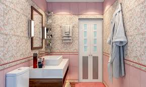 The bathroom door doesn't occupy large space i.e its standard dimension is 32 inches (81 cm), if you're working with a really small space you could bring the door to 28 inches (71 cm), even down to 24 inches (61 cm) as an absolute minimum. Bathroom Door Design Ideas For Your Home Design Cafe