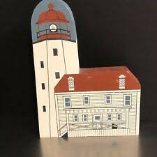 Some coupons have limited time or their requirements. Collectible Buildings Home Kitchen Cats Meow Village Laser Cut Lighthouse Set 4 Set Of 4 Retired Laser Cut Lh