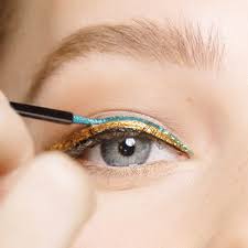 tri color cat eye tutorial makeup