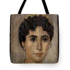 Egyptian-Roman Lady Mummy Portrait Wood Print by Ben Morales-Correa