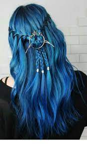 Amazing Boho Blue Hair Hair Styles Hair Color Blue Blue Hair