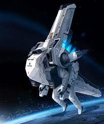 Inkertone Spaceship Design Science Fiction Art Spaceship Art