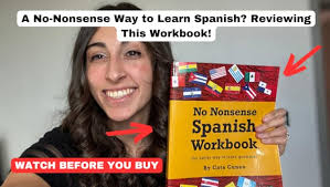 Amazon.com: No Nonsense Spanish Workbook: Jam-packed with grammar teaching  and activities from beginner to advanced intermediate levels:  9781533326720: Cuneo, Caitlin H: Books