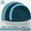 Includes free patterns for crochet hats, blankets, afghans, home decor, scarves, sweaters, cardigans, and other garments. 1