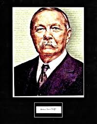 Sir Arthur Conan Doyle "sherlock" Autographed Cut 11x14 Matted