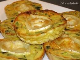 Quichettes Sans Pate Aux Courgettes Et Au Chevre Pates Courgettes Courgettes Congelees Recettes De Cuisine