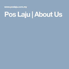 You can quickly find out where a parcel currently is and when it is expected to arrive. Pos Laju About Us Pos This Is Us Malaysia