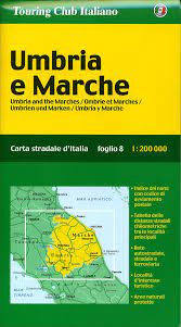 Aver visitato l'incantevole città di urbino (patrimonio unesco), arriveremo finalmente in umbria, il cuore verde del nostro bel paese. Umbria E Marche Umbria And The Marches Umbrien Und Marken 1 200000 Carte Regionali Amazon De Bucher