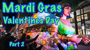 The city of new orleans becomes the ultimate destination. Valentines Day Mardi Gras Parade Part 2 New Orleans Feb 14 2020 Youtube