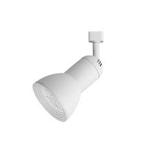 Hampton Bay 1 Light White Integrated Led Medium Step Linear Track Lighting Head 803979 The Home Depot