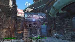 1 background 2 layout 3 inhabitants 4 notable loot 5 related quests 6 notes . Goodneighbor Fallout 4 Wiki