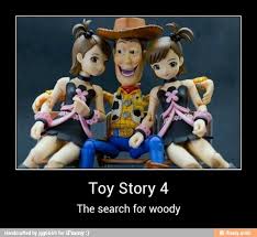 Toy Story 4 Creepy Woody Toy Story Funny Anime Motivational Posters