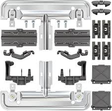 You will find many kitchenaid parts in the whirlpool section. Amazon Com Upgraded 20 Pcs W10712395 Dishwasher Upper Rack Adjuster Metal Kit Compatible With Kenmore Whirlpool Kitchen Aid Dishwasher Parts Replacement For W10250159 W10350375 Ap5957560 W10712395vp Home Improvement