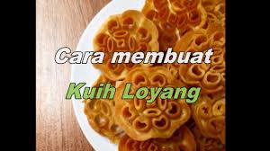 *resepi daripada puan hamisah wazir. Resepi Kuih Goyang