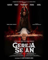 Cinépolis - Official Poster - Film Gereja Setan Bukan karena kuat dan  hebatku, tapi karena Roh Mu ya Tuhan. Gereja Setan The Movie – Sebuah  perjalanan iman dari kegelapan menuju terang Tuhan.