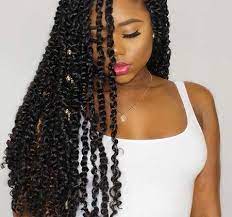Passion Twist La Nouvelle Coupe Tendance Headwrap Hairstyles Types Of Braids Twist Hairstyles
