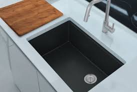 1.5 bowl granite black kitchen sink with waste drainer kit 39.3*19.6*8.6 ins uk. Granite Franke Home Solutions