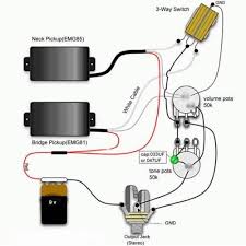 Install the new pots, install the new input jack, and then wire as per the diagram. Diagram Lj5 Emg Wiring Diagrams Full Version Hd Quality Wiring Diagrams Diagramfeelye Gisbertovalori It