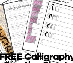 Of course, it is possible to opt to print the. 4 Free Printable Calligraphy Practice Sheets Pdf Download Calligrascape Hand Lettering Practice Sheets Free Calligraphy Practice Hand Lettering Practice