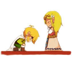Link And Zelda I Love Zelda S Face Legend Of Zelda Wind Waker Legend