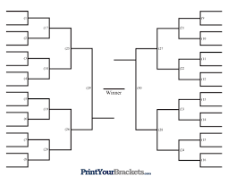 16 team fillable bracket on mainkeys. 30 Tournament Brackets Free To Edit Download Print Cocodoc
