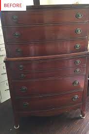 My wife tracy and i wanted a dresser like this for one of the bedrooms in the new house. Before And After Who Knew A 75 Craigslist Find Could Look This Good Vintage Bedroom Furniture Vintage Dresser Makeover Dresser Decor
