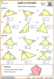 Lines And Angles Worksheets Cazoom Maths Worksheets