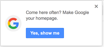 To make google your homepage, open your browser's settings or preferences menu. How Do Websites Know They Re Not The Default Home Page Or Search Provider Stack Overflow