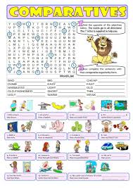 Free esl worksheets and answer keys for comparatives adjectives : Comparative Of Superiority Worksheet Free Esl Printable Worksheets Made By Teachers Teaching English Grammar Comparative Adjectives English Lessons