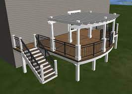 That really depends on both your budget and the intended purpose. Pin By K On Deck Deck With Pergola Pergola White Pergola