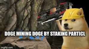 The price of dogecoin is skyrocketing right now and people are reacting on twitter with memes. Doge Mining Doge By Staking Particl Imgflip