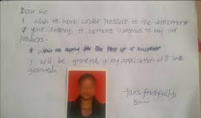 Employers often receive hundreds of responses when they post job openings online using job boards or the career section of its website. Embarassing Application Letter By A Unical Graduate Jobs Vacancies Nigeria