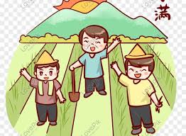 Gambar Sawah Dan Petani Kartun Dibawah Sawah Ini Ada Gubuk Sebagai Tempat Istirahat Dan Makan Siang Silahkan Klik Kanan Dan Simpan Kartun Gambar Pemandangan