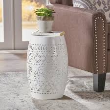 Ifrane Accent End Table End Tables Metal End Tables Side Table