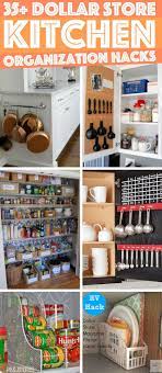 36 Dollar Store Kitchen Organization Hacks You Can Pull Off Like A Child S Play Cute Diy Projects Kitchen Hacks Organization Home Organization Hacks Kitchen Organization
