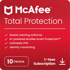 McAfee Total Protection Essential plan
