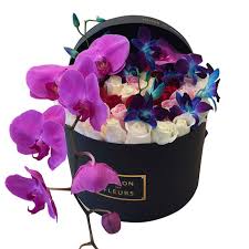 Maybe you would like to learn more about one of these? Purple Orchid With Mixed Flowers Sale Maison Des Fleurs Lebanon