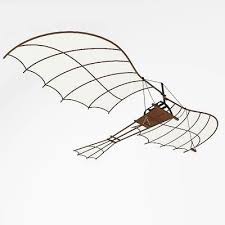 A 3d Model Of A Flying Machine By Da Vinci Da Vinci Flying Vinci Leonardo Da Vinci Da Vinci Inventions