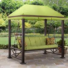 Outdoor Gazebo Patio Canopy Furniture Swing Bench Seat Chair Deck Hammock Summer Patio Swing Canopy Patio Swing Porch Swing Bed