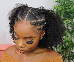 Natural Hair Hairstyles Natural Hair Ponytail Natural Curls Hairstyles Natural Hair Styles Easy