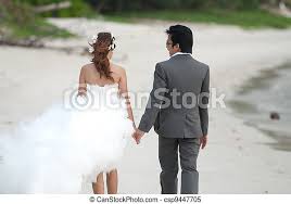 Quickly replace the background of any image online, 100% automatically and free. Asian Couple With Pre Wedding Scene Out Door Background Canstock