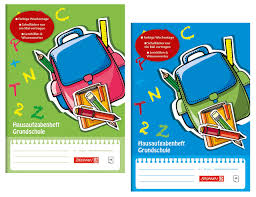 Brunnen Hausaufgabenheft Grundschule A5 Inkl Umschlag Lafuliki