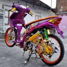 50 Foto Gambar Modifikasi Beat Kontes Street Racing Jari Jari Drag Bike Com Di 2020 Drag Racing Lowrider Gambar